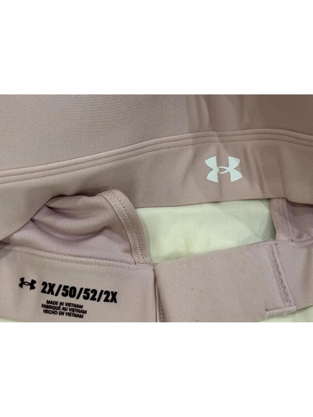 Under Armour Continuum Mid Impact Fitted Light Pink Sports Bra Plus Size 2X - Picture 6 of 7